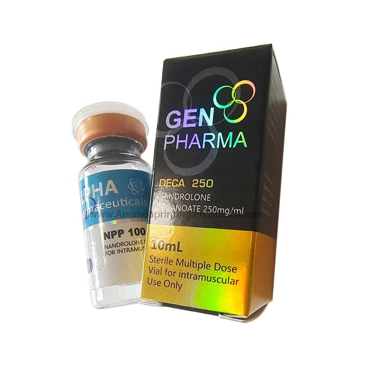 V-535 Free design custom printing hologram gen pharma 2ml 10ml vial label glass bottle labels
