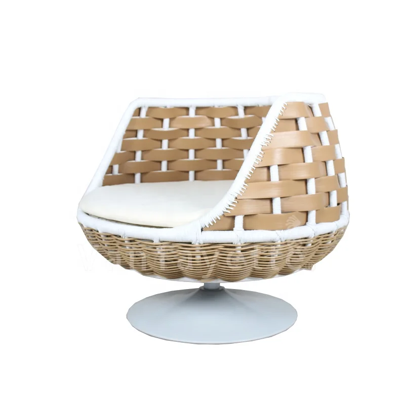 Customized Rotatable Sofa Chair High End Ride High Tropical Outdoor Furniture Dubai Hotel Furniture