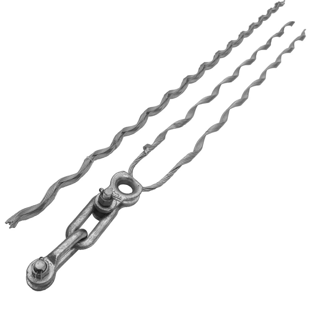 Cable Fittings large span helical Preformed Dead End clamps tension clamp