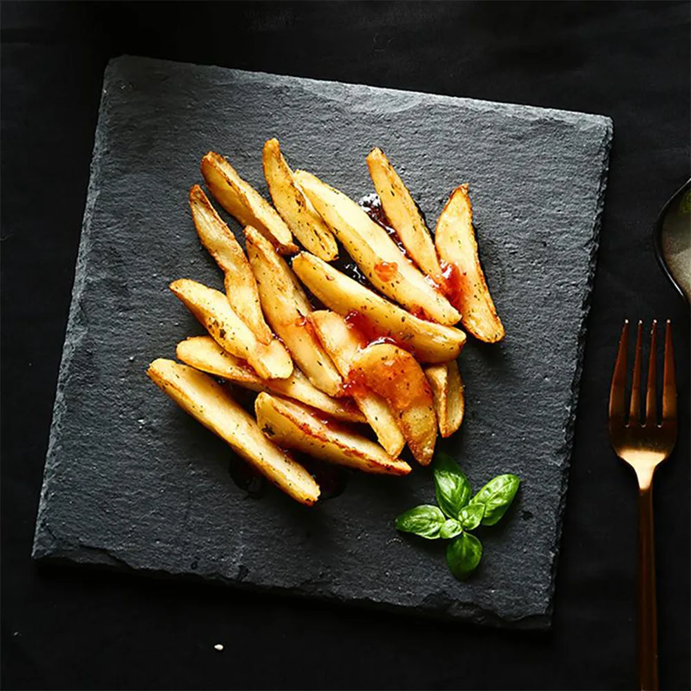 japanese sushi plate set stone cooking plate slate plate stone dishes