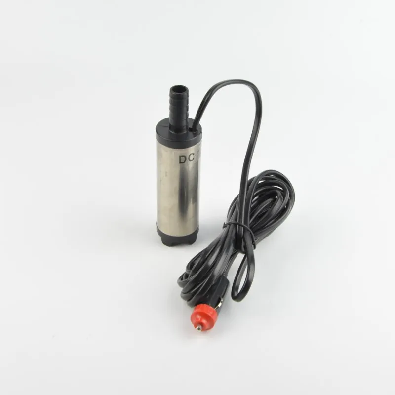 Hotselling  DC12v/24v  electric water fuel 38mm stainless steel submersible 12v  diesel pump