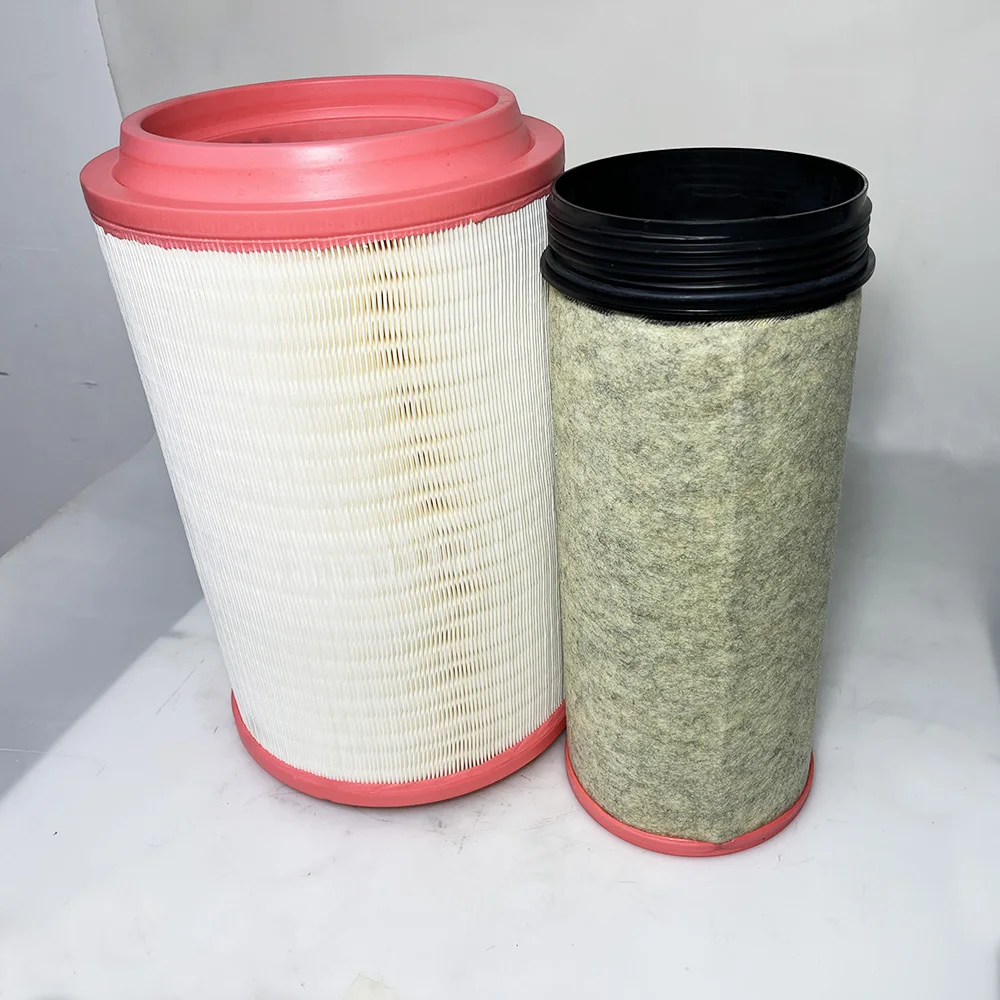 Sinotruk Spare Parts SZ919000894 SZ919000895 SHACMAN Truck PU2841 Air Filter Element