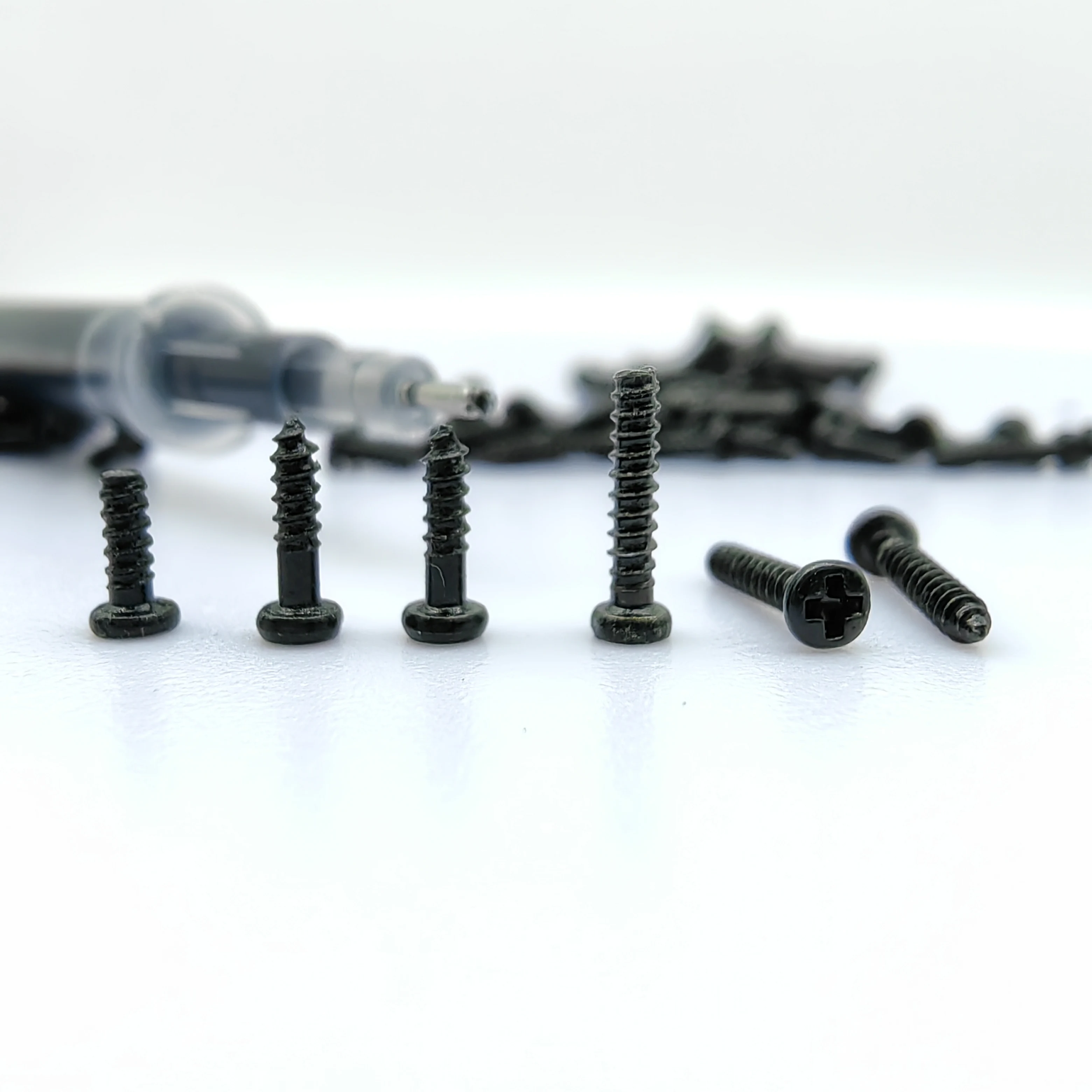 Phillips Pan Head Micro Mount Camera Mounting Screw 1 mm Stainless Steel Black Plain BLUE  Mini Screw