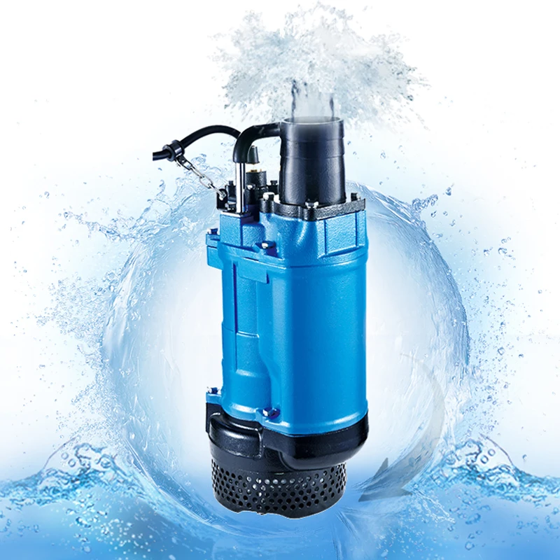 1.5kw KBZ series submersbile slurry mud wet sand electrical dewatering  basement sewage lift pump septic tank effluent pump