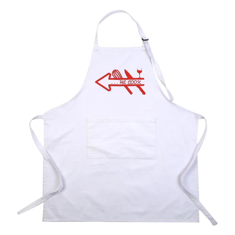 NEW Pure Color Cooking Kitchen Apron For Woman Men Chef Waiter Cafe Shop Hairdresser couples apron Custom Gift Plain Apron