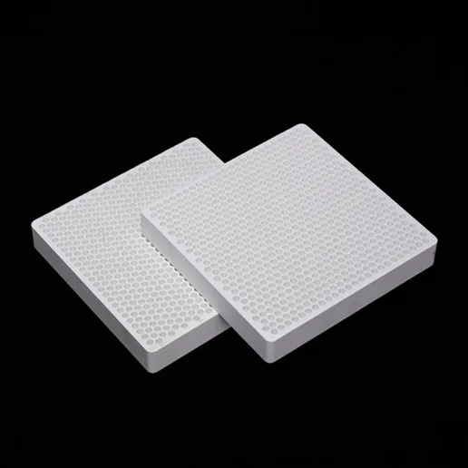 Honeycomb Filter Plate Cordierite-mullite Ceramic Industrial Ceramic CN;JIA Fist White,cream-colored