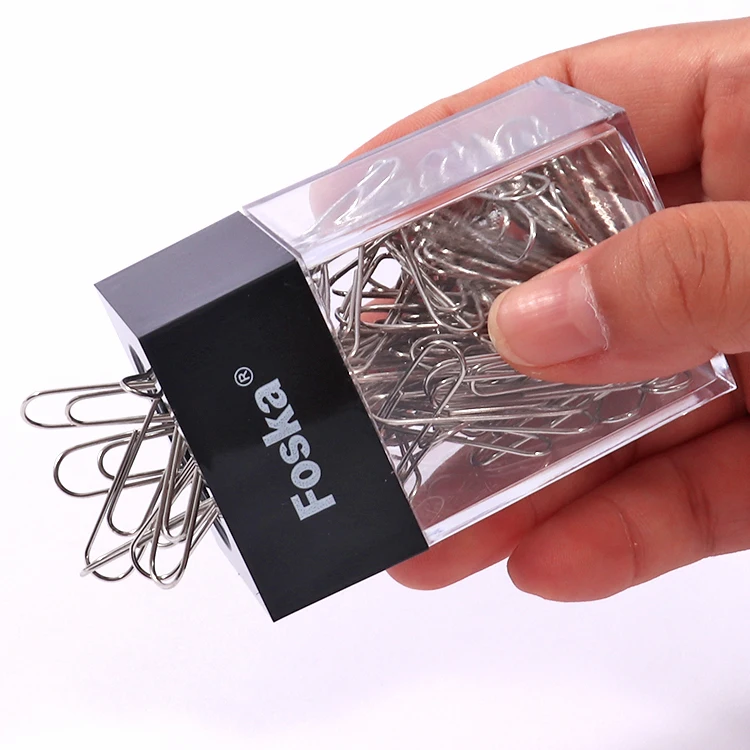 Высококачественный квадратный Магнитный пластиковый зажим-держатель для хранения на столе-коробка бумаги с крышкой