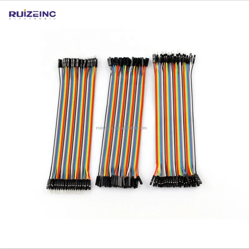 10 см 20 30 dupont кабель штекер-штекер line jumper wire