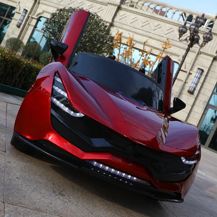 Double batteries and Double Motors Operated 12v Kids Electric Battery Car Baby Car for Children Driving