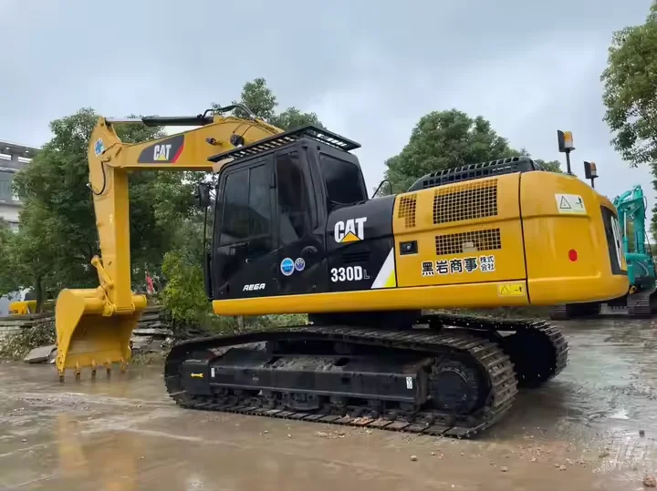 Гусеничный экскаватор Caterpillar CAT330D CAT330D2 2022 б/у двигатель мощностью 200 кВт в Китае дешевая распродажа