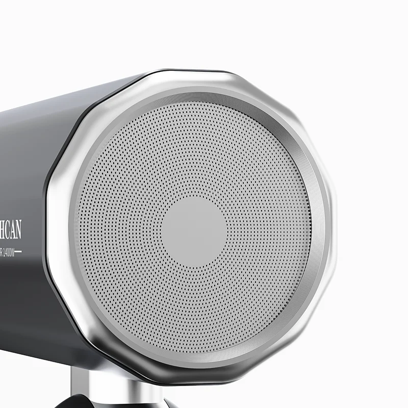 Weshcan Brand New Product High Speed Hair Dryer Foldable Ionic Hair Blow with LED  Temperature Display