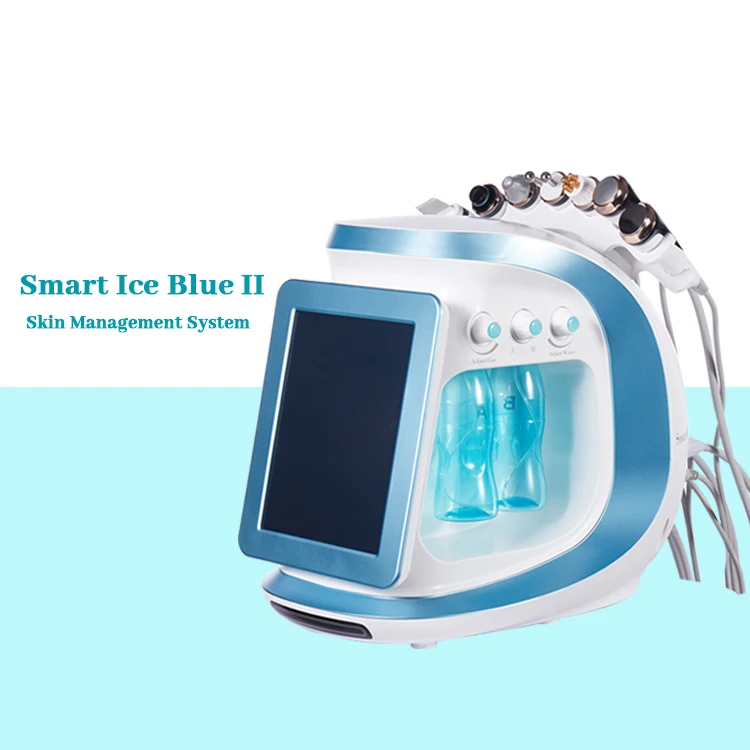 8 In 1 Facial Skin Scrubber Cleaning Bio Aqua Plus Hydra Small Bubble Oxygen Jet Spray Hydro Microdermabrasion Machine