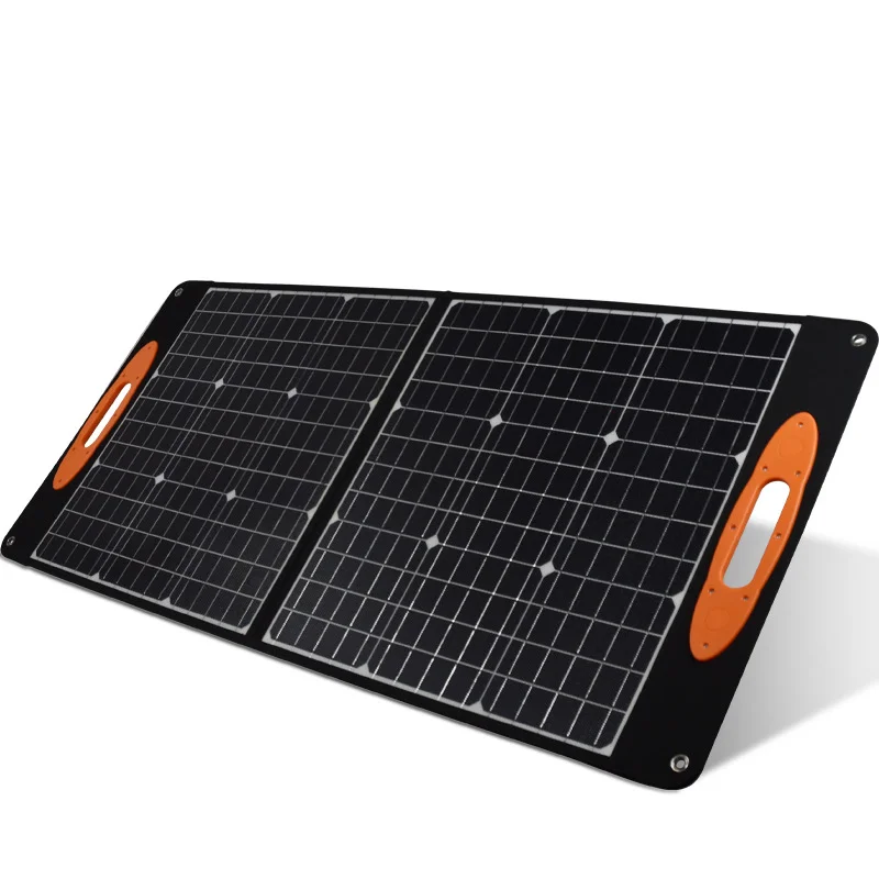 Outdoor Camping Waterproof 100w Portable Folding Panel Mono Silicon solar panel