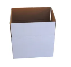 Single Wall Corrugated Kraft Shipping Boxes With Black Custom Logo