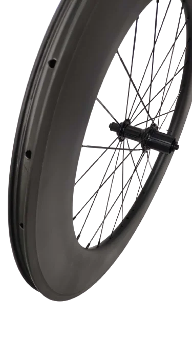 
bicycle carbon wheels 88mm depth UD glossy tubeless clincher wheels 700C road bike carbon wheel set 