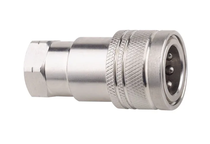 
Stainless steel hydraulic quick coupling ISO A coupler 304 