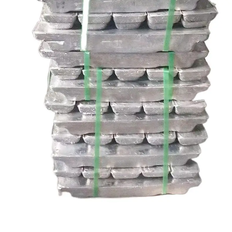 Wholesale High Quality Lead Ingots Zinc Ingot 99.995%  With Low Stock Price