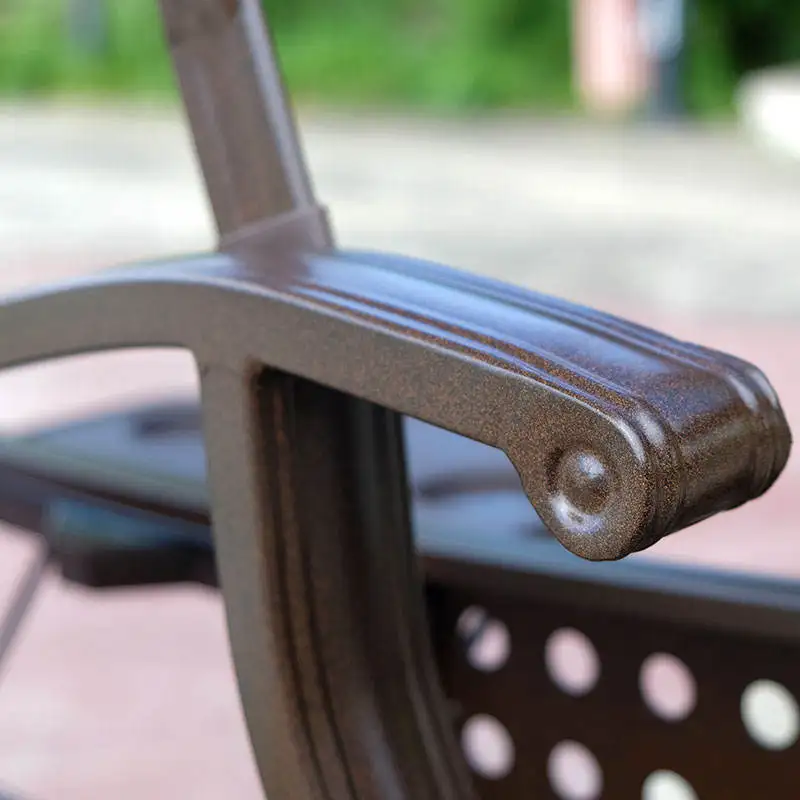 Metal Waterproof All Weather Garden Outdoor Furniture Household Adult 3 Person Patio Hanging Swing