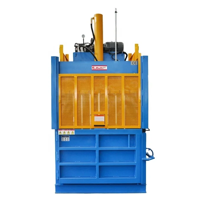 Вертикальная пресс-машина для переработки отходов, используемая предприятиями, супермаркетами и логистическими компаниями