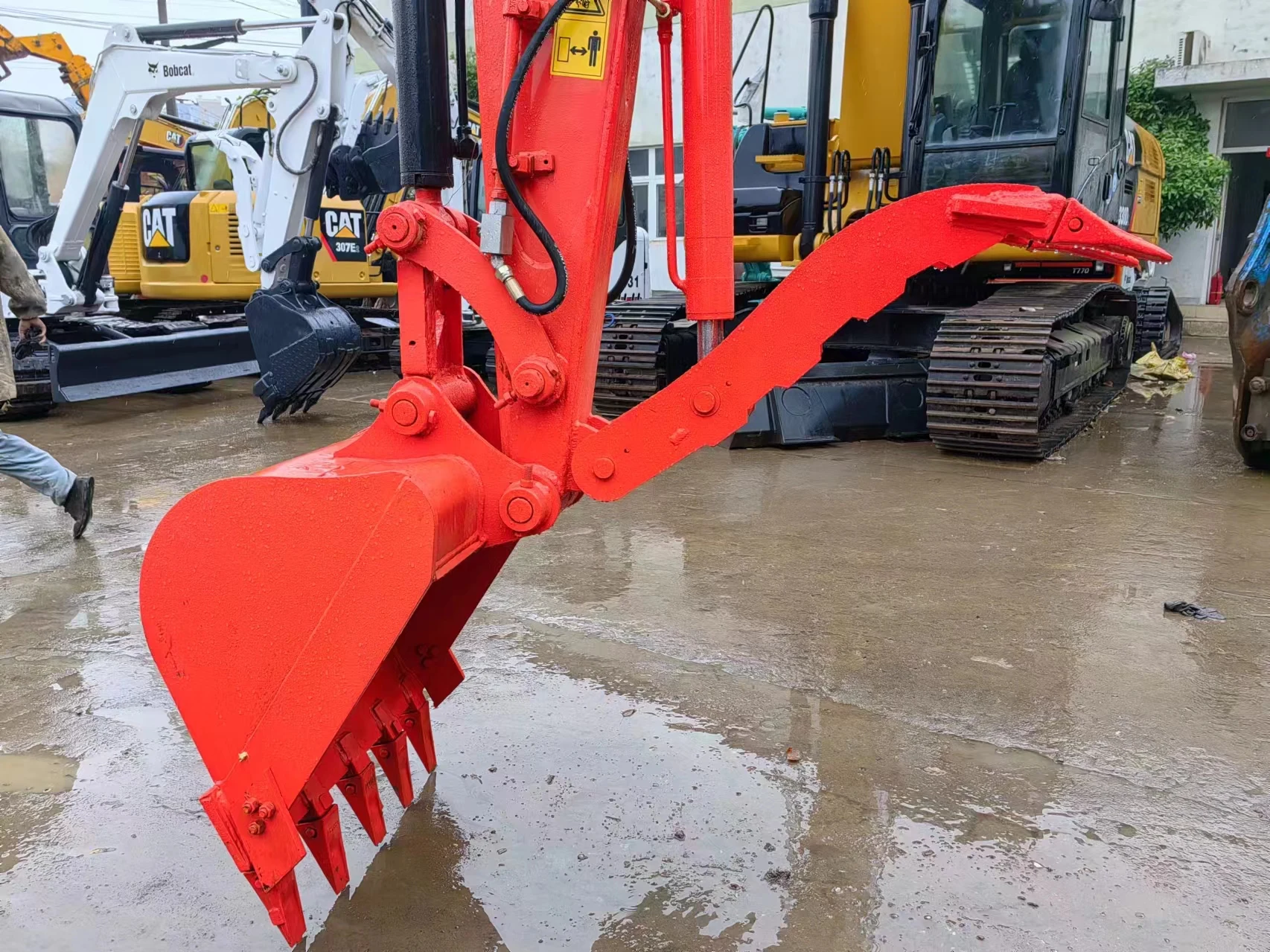 Japan EPA Tier 4 Final Excavator Hitachi ZX50u Used Hitachi Excavator 5 Ton Mini Excavator Hitachi ZX50