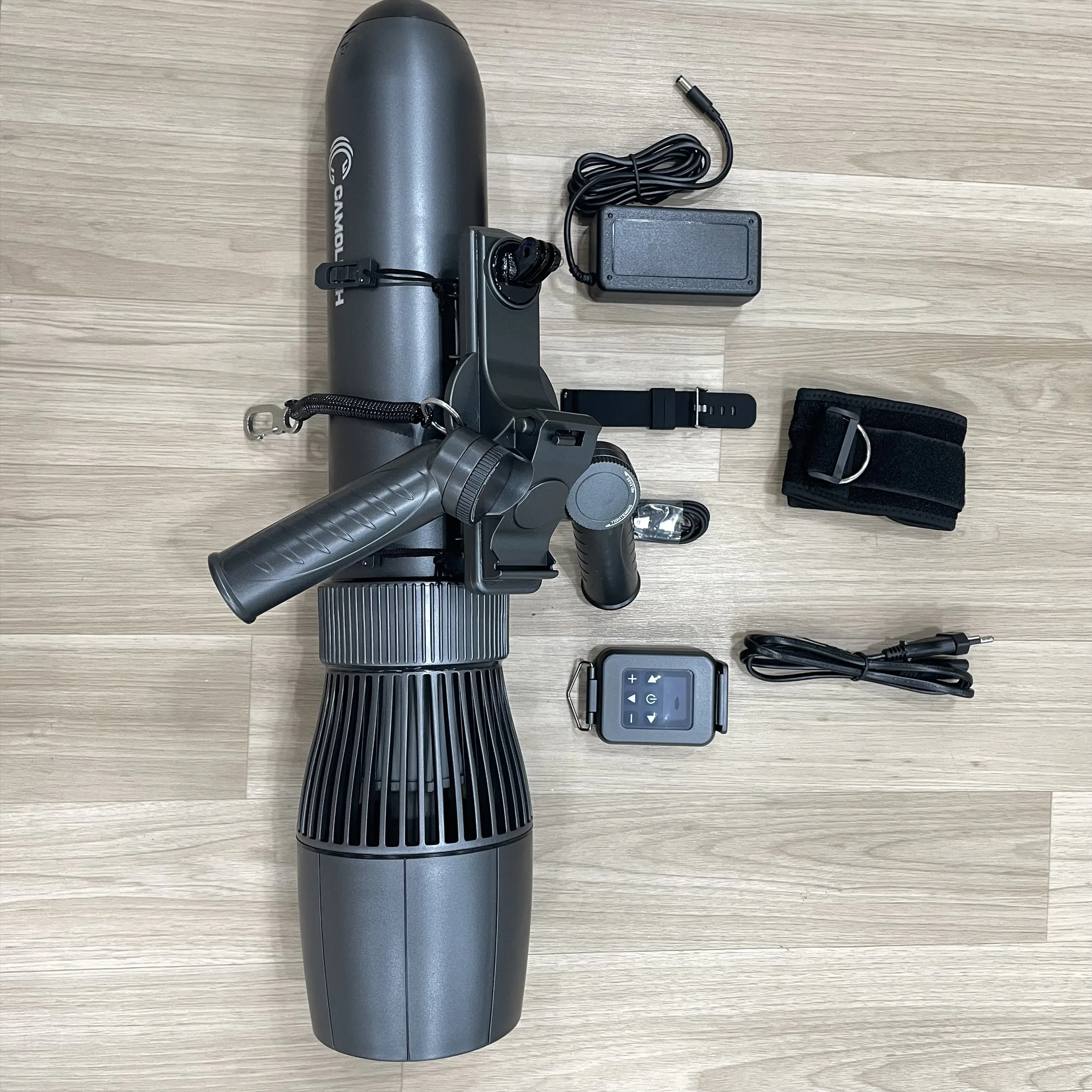 CAMORO Pushing Water SUP Board With steering function With 700W Underwater Scooter Electric Fin 2H Running for Pool Surfing