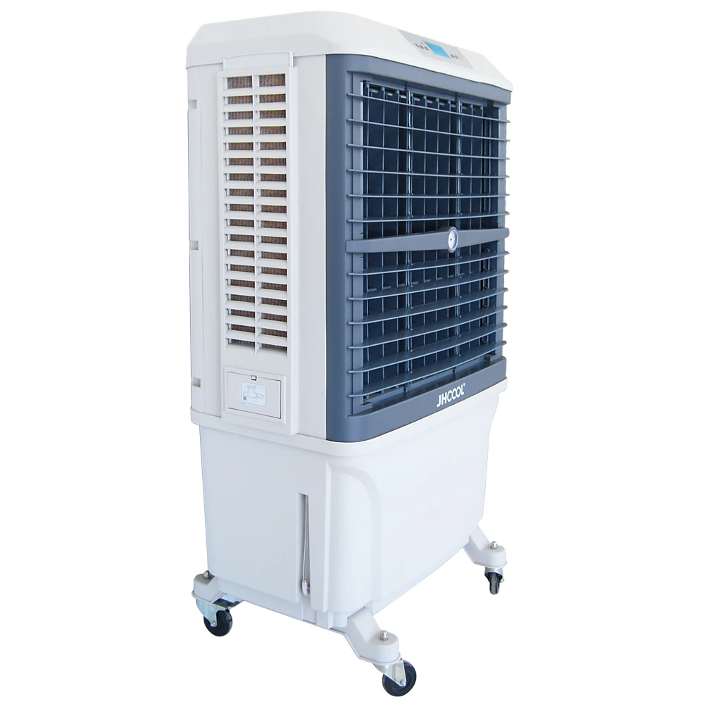 JHCOOL JH801 Hygrometer Portable Air cooler with CE Outdoor Evaporative cooler with 8000 cmh. 380W desert air conditioner