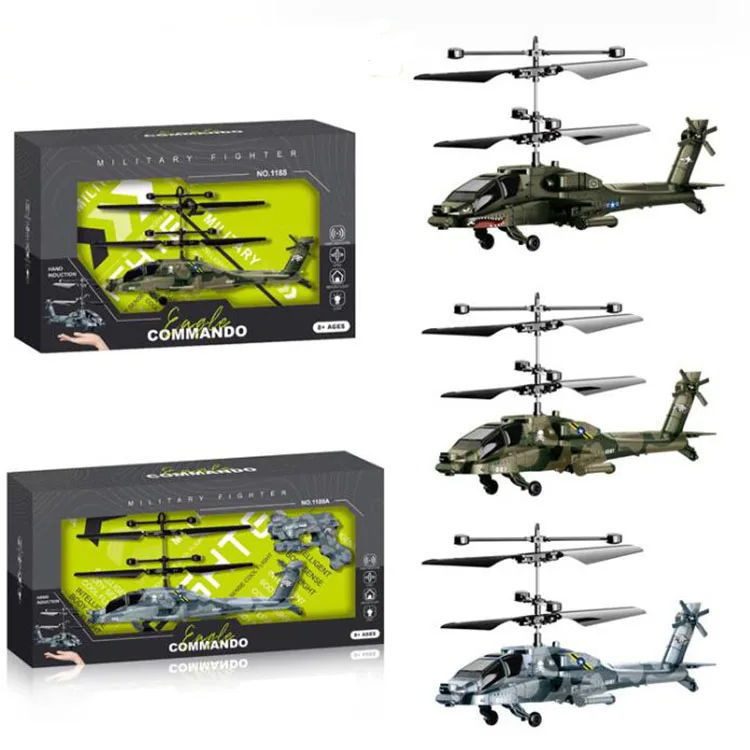 Educational Toys Model Helicopter Remote control aircraft sensing aircraft suspension gun remote control aircraft feel