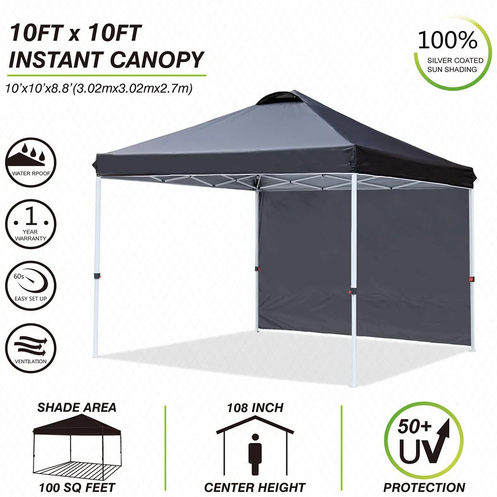 Low Price 3mx3m Instant, Pop-up Tenda Gazebos With Walls Bar Comercial Canopy Tent Logo Printing Outdoor Winter Camping Party/