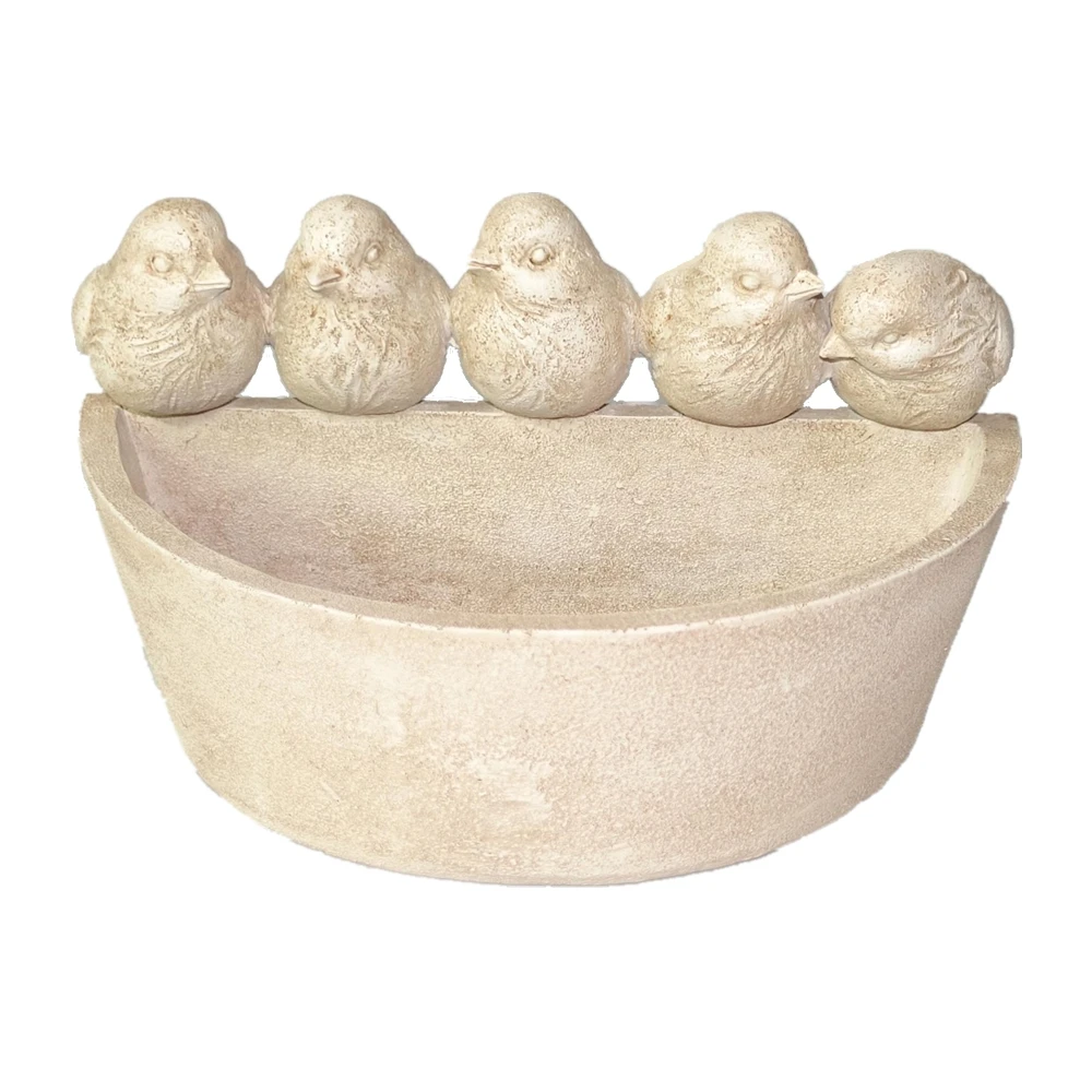 Cement Bird Feeder Garden Feature Ornament/Statue Concrete Bird Bath Resin Bird Feeder/Bath