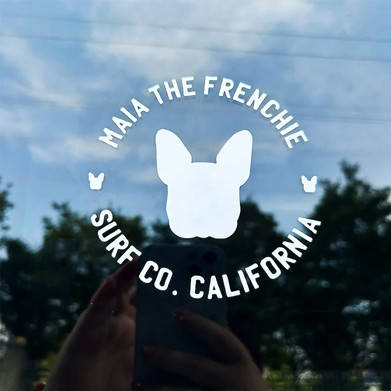 Good Price Custom Waterproof UV Resistance 3D Business Brand Logo Design Letter Vinyl Stickers UV Transfer Car Window Decals