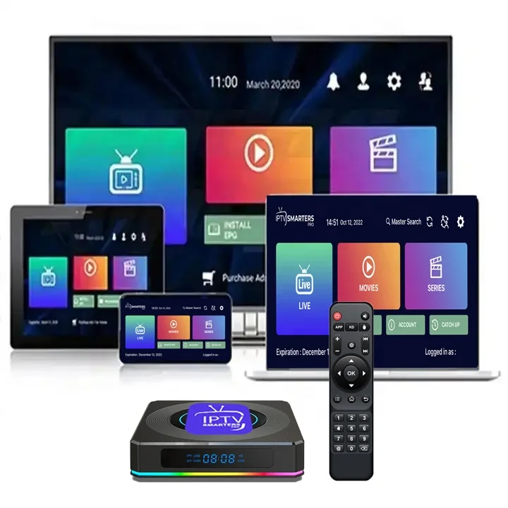 Duoka Android 4k TV BOX for android 12 MEGA OTT Strong 4k ott Set Top Box