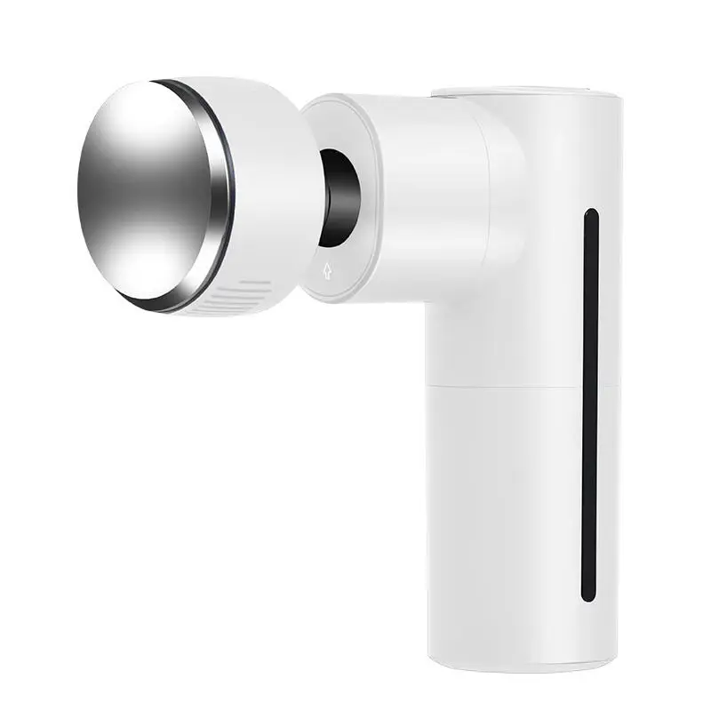 Travel Home Handheld Electric USB Recharge Deep Tissue reasonable price facial mini  massage gun with warm and cold head