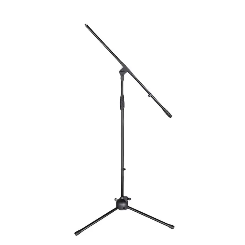 OEM lightweight portable Tripod Adjustable Floor Microphone Stand for Microphone