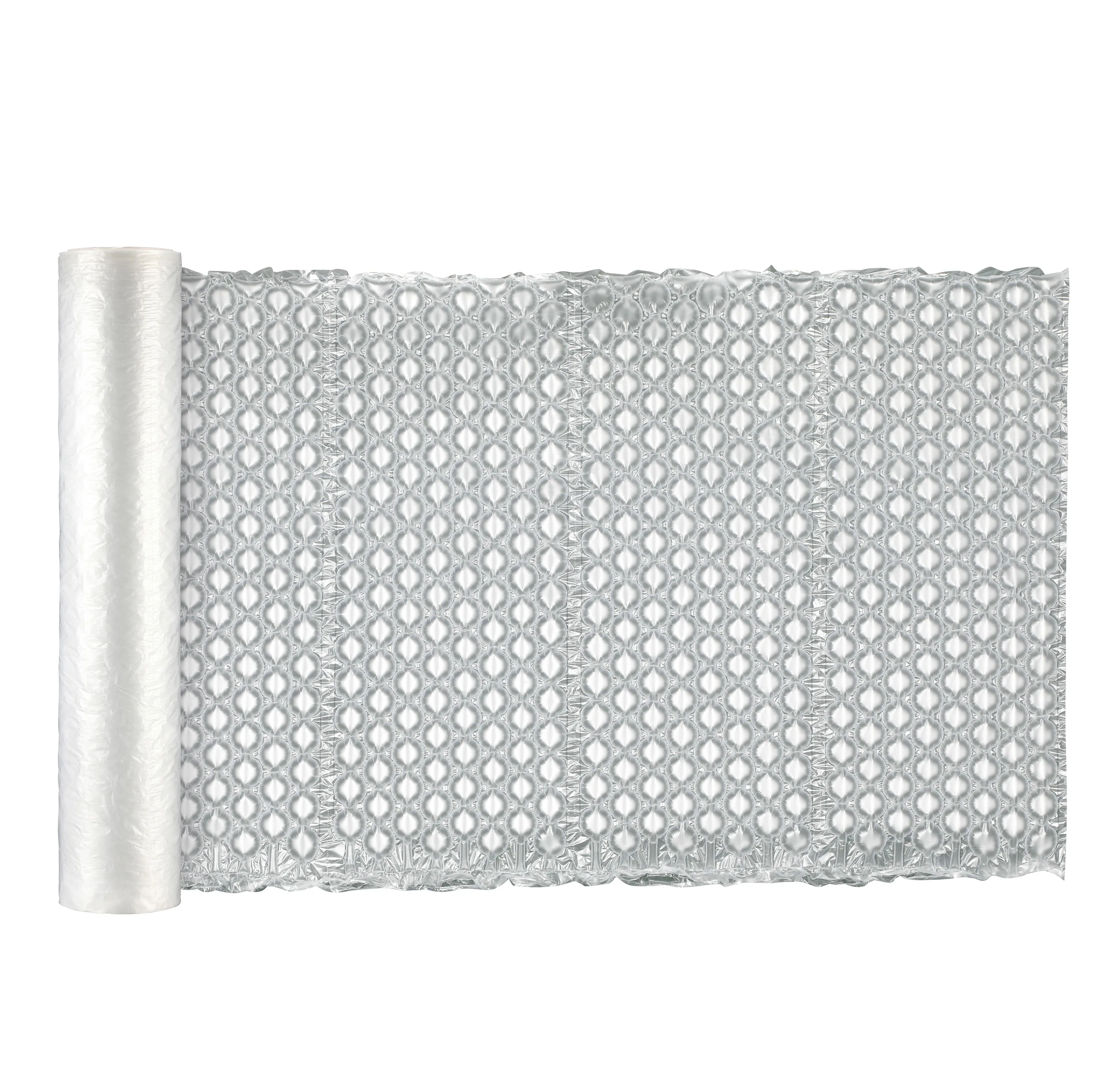 Air Bubble Roll Wrap of Bubble Packing Roll Used for E Commerce Packaging Material 100CM Width