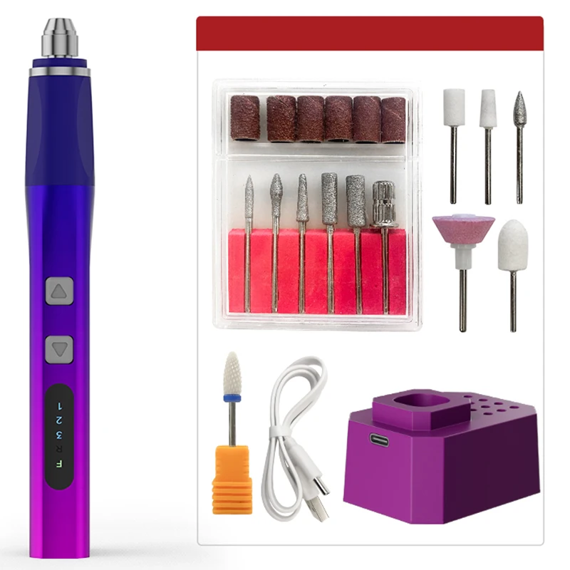 Mini Wireless Drill Electric Carving Pen 3 Speed USB Cordless Drill Rotary Tools Engraver Pen for Wood Metal Jade Seal Carving