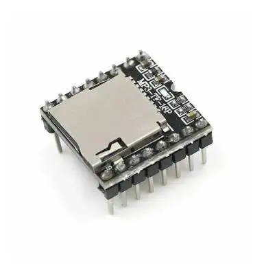 Мини модуль MP3-плеера DFPlayer 16P Поддержка WAV WMA TF карта FAT16/32 MP3 модуль