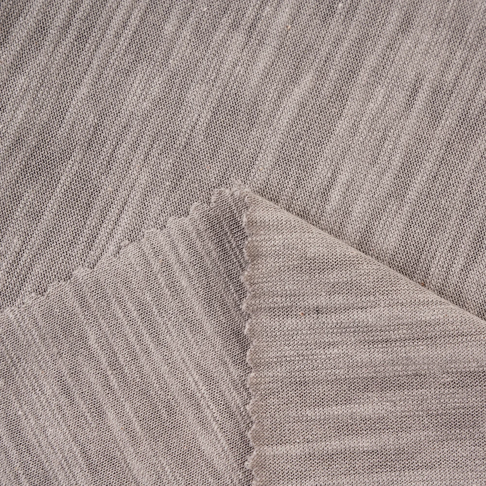 Фабричная поставка, плотная тонкая роскошная Джерси, приятная на ощупь трикотажная дешевая ткань tc для футболок, поло