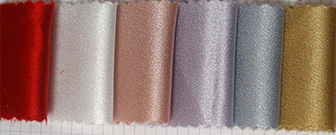 Polyester Plain Acetic Acid Pastel Satin spandex Fabric For Dress/Garment Breathable Waterproof Fabric