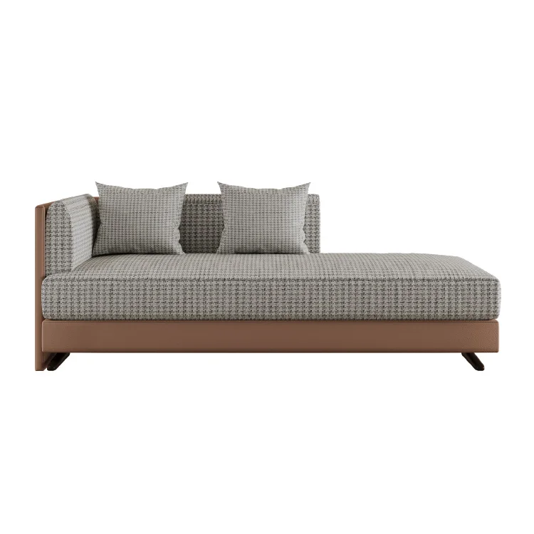 Orangefurn Modern Style Shape Design Sofa Manufacturer Wooden Glass Side Table Hotel Sofa Dining Villa Hotel Bedroom Furniture