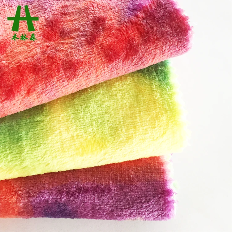 Mulinsen Textile Printed Double Brush 100% Polyester Flannel Fleece Fabric Manufactures