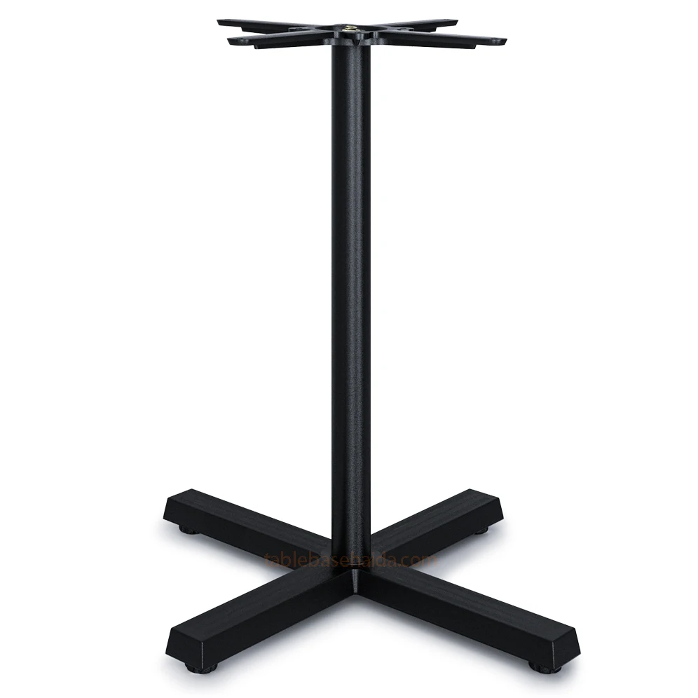 Wholesale modern side coffee dining  cast iron metal table legs easy assemble adjustable height
