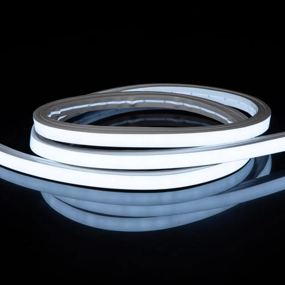 15mm Flat RGB smd5050 12v 24v Led Neon Rope IP67 flexible strip led flex neon lights