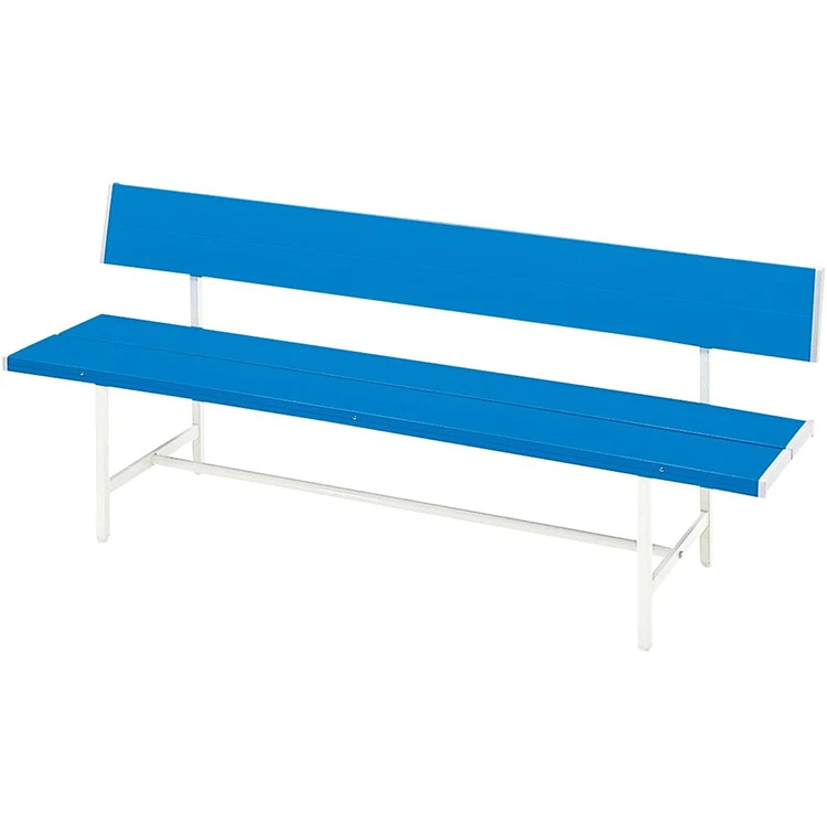 Высокое качество Прочный крепкий Современная многофункциональная сада парка металлический стальной каркас из композитного пластика лавка для общественного места Сделано в Тайване