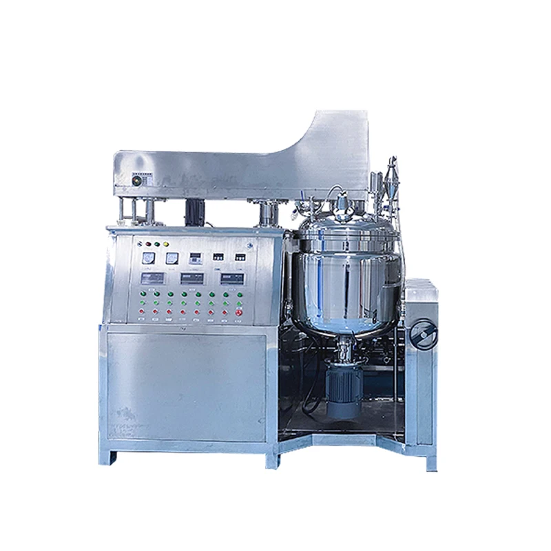 Vacuum mixing machine lab homogenizer