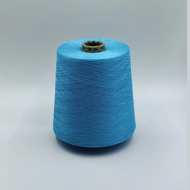Best Selling 100% Bamboo Yarn 32S Emerad Blue 10S -60S Knitting Yarn For Crochet Hand Knitting And Embroidery