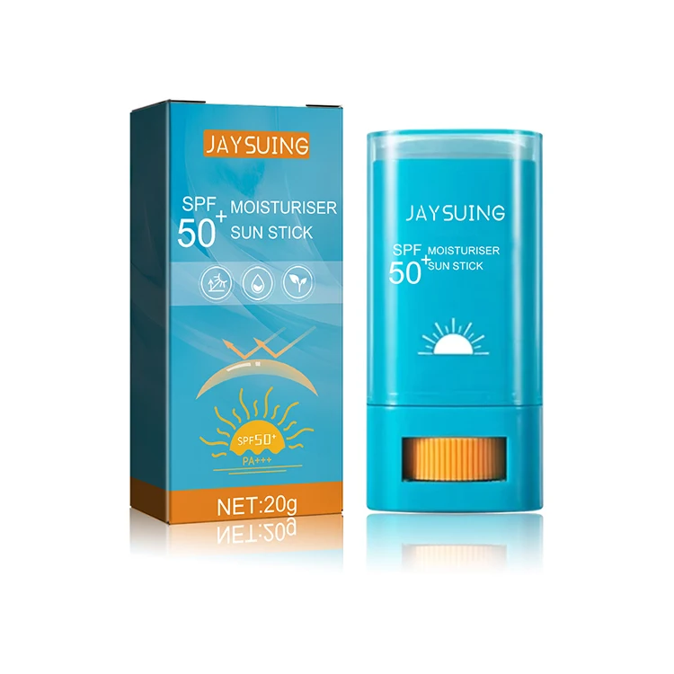Private Label Outdoor Facial Sunscreen Spf 50 Waterproof UV Protection Skin Care Moisturizing long Lasting Sunscreen Stick