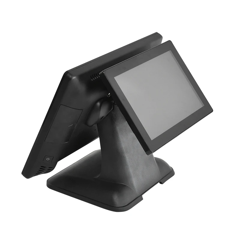  15inch Pos системы кассовый аппарат с сенсорным экраном из серии все в одном компьютер для розничной торговли и ресторане двойной сенсорный