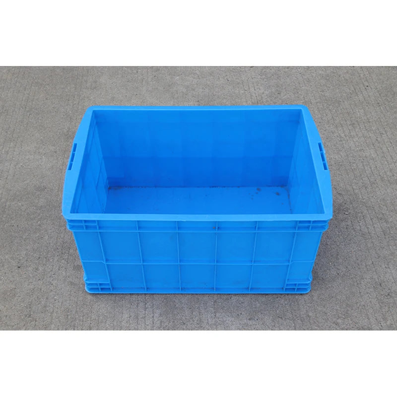 LK Solid Style Perforated Plastic Turnover Box Collapsible Nestable Stackable Storage Bins with Excellent Features