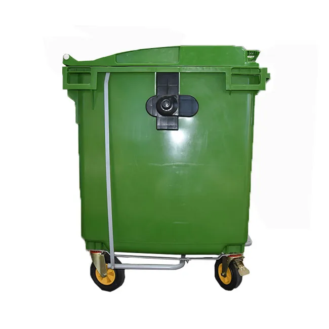 
Wheely Bins And Accessories 660 Liter Plastic Dustbin 660L Mobile Garbage Bin Wheelie Bin 
