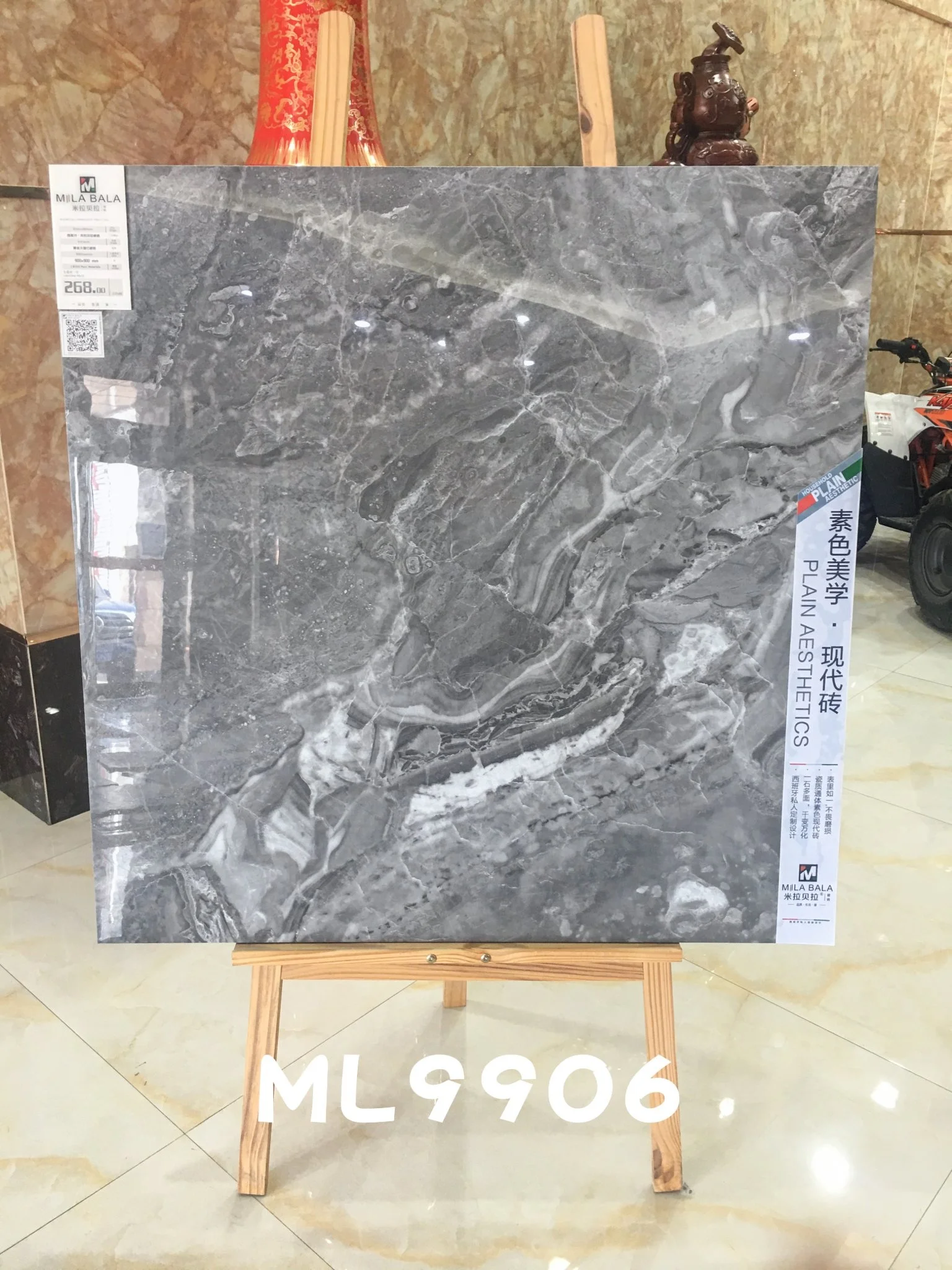 Porcelain Floor Bathroom Tiles Modern Interior Wall Tiles 900x900 600x1200 Cheap Ceramic Graphic Design CLASSIC Inkjet OEM & ODM